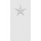 Ekena Millwork Standard Foster Star Plinth Block With Square Edge, 4"W x 8"H x 1"P PBP040X080X100FOS06 - alternate 4